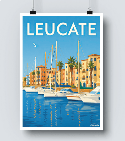 Affiche Port de Leucate