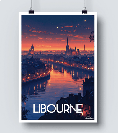Affiche Libourne