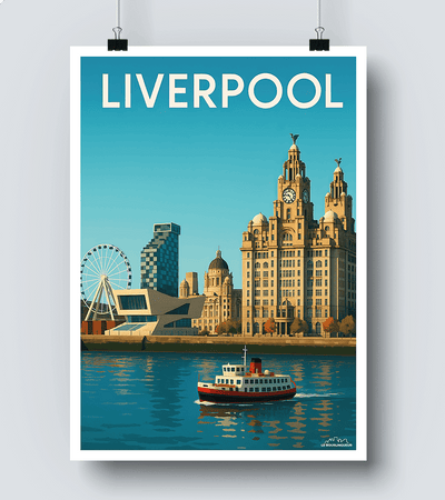 Affiche Liverpool