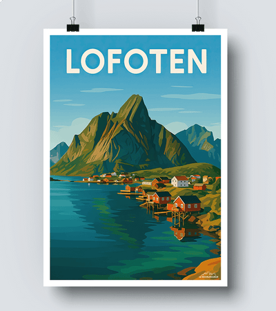Affiche Lofoten