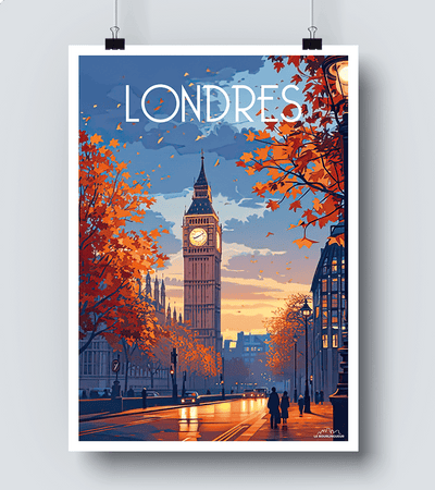 Affiche Londres 