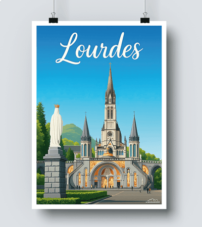Affiche Lourdes