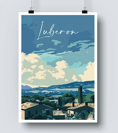 Affiche Lubéron