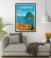 poster Lac de Lugano