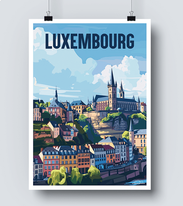 Affiche Luxembourg