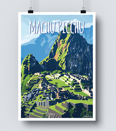 Affiche Machu Picchu