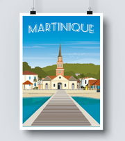 Affiche La Martinique