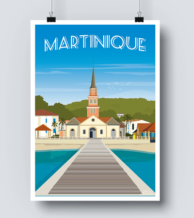 Affiche La Martinique