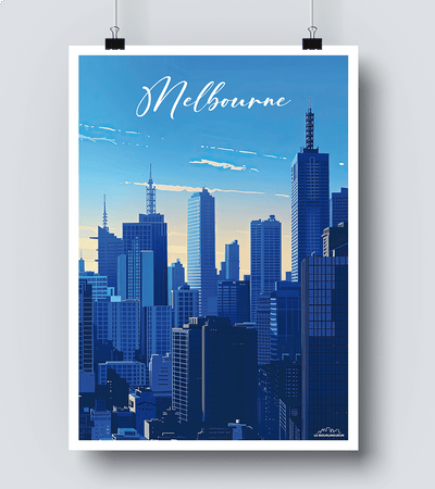 Affiche Melbourne