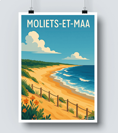 Affiche Moliets et Maa