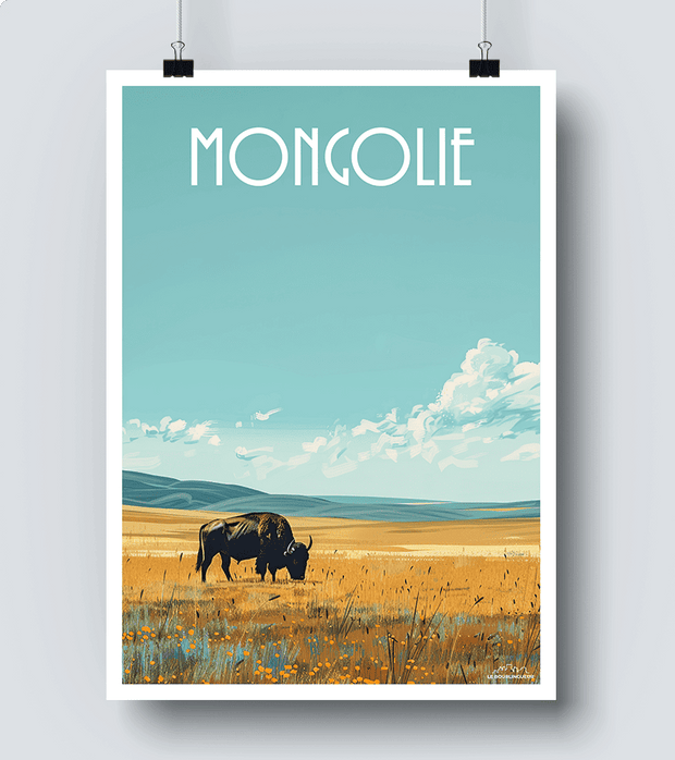 Affiche Mongolie