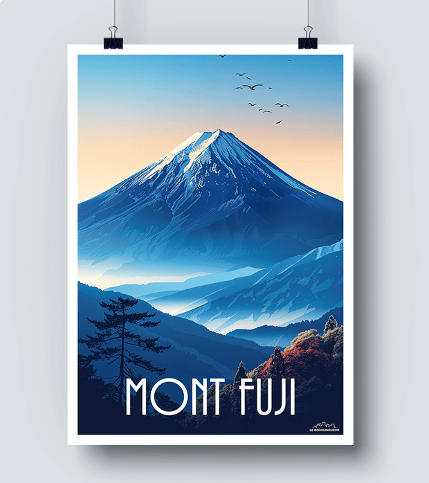Affiche Le Mont Fuji