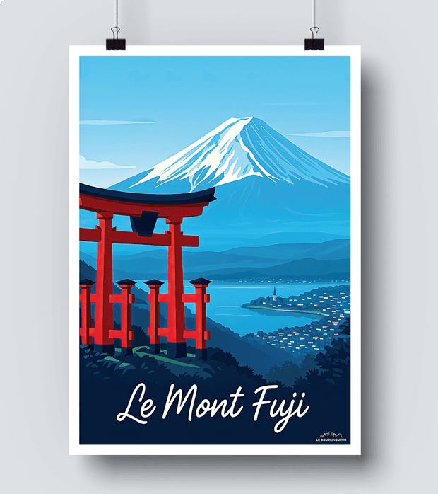 Affiche Le Mont Fuji