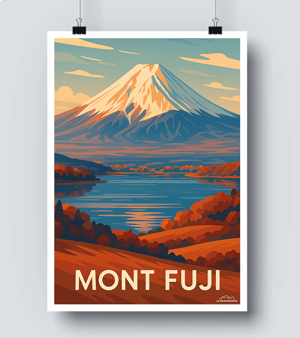 Affiche Le Mont Fuji