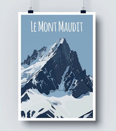 Affiche Le Mont Maudit