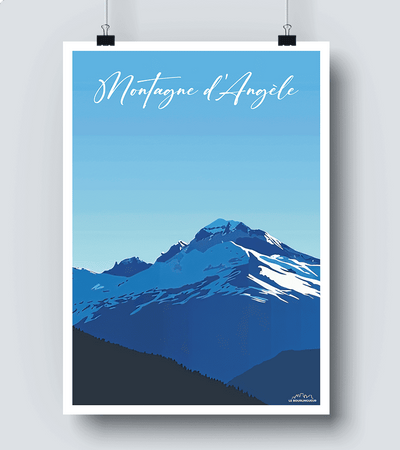 Affiche Montagne d'Angèle
