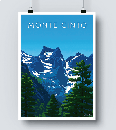 Affiche Monte Cinto