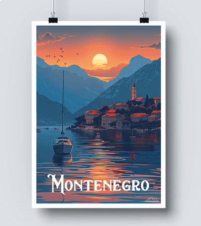 Affiche Montenegro
