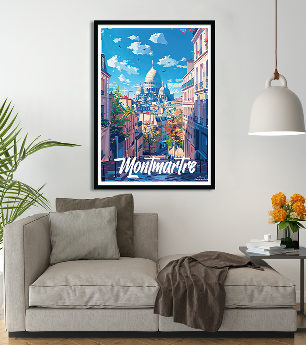 Affiche Montmartre