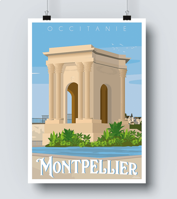 Affiche Montpellier