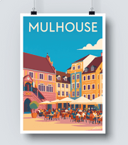 Affiche Hôtel de ville Mulhouse