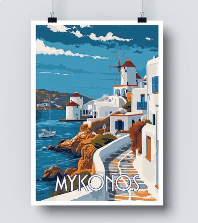 Affiche Mykonos