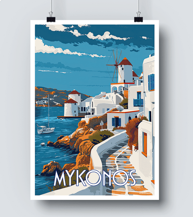 Affiche Mykonos