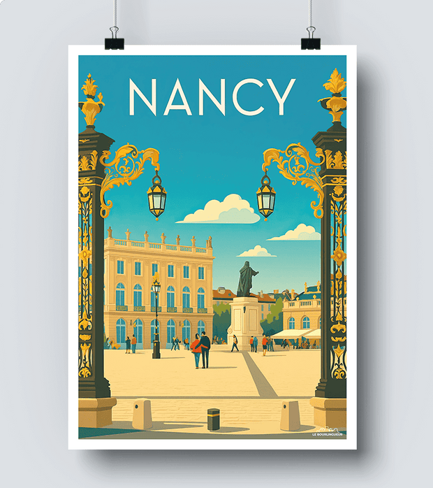 Affiche Place Stanislas - Nancy