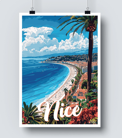Affiche Vintage Nice