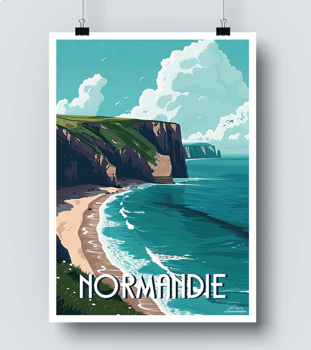 Affiche Normandie