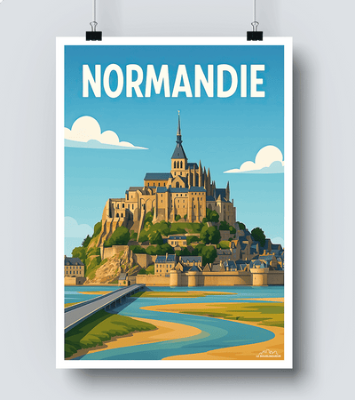 Affiche Normandie