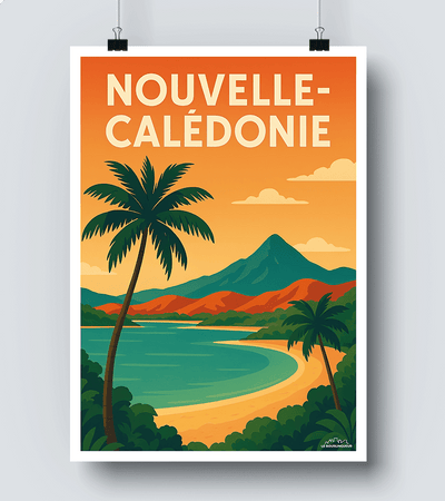 Affiche Nouvelle Calédonie