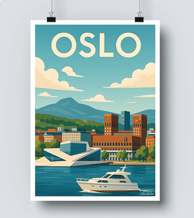 Affiche Oslo