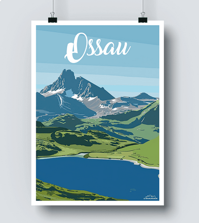 Affiche Vallée d'Ossau
