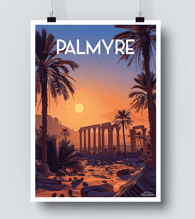 Affiche Palmyre - Syrie