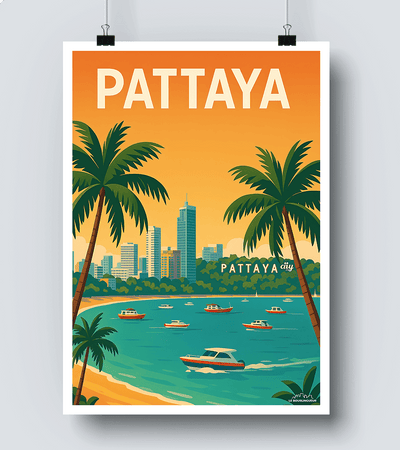 Affiche Pattaya