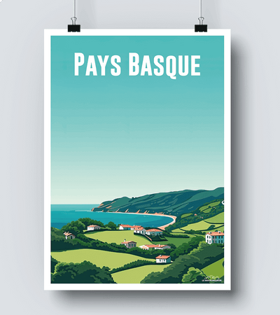 Affiche Pays Basque