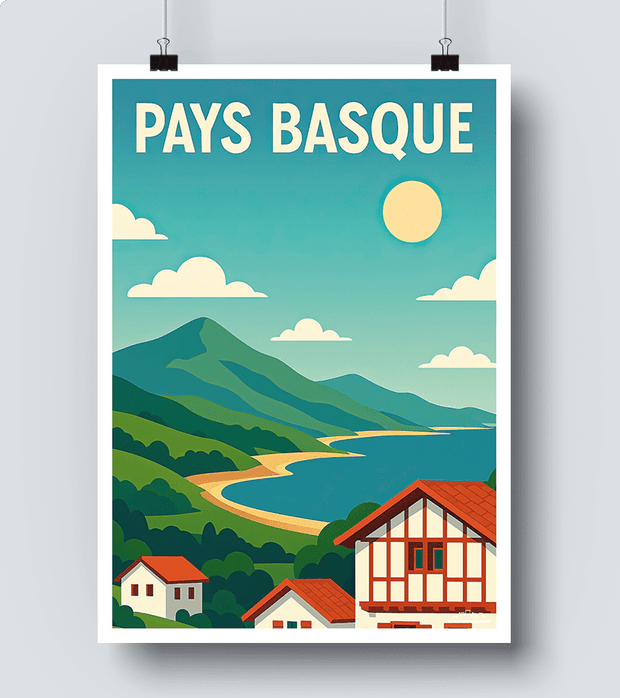 Affiche Pays Basque