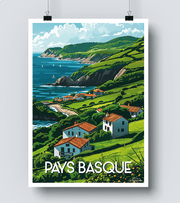 Affiche Pays Basque