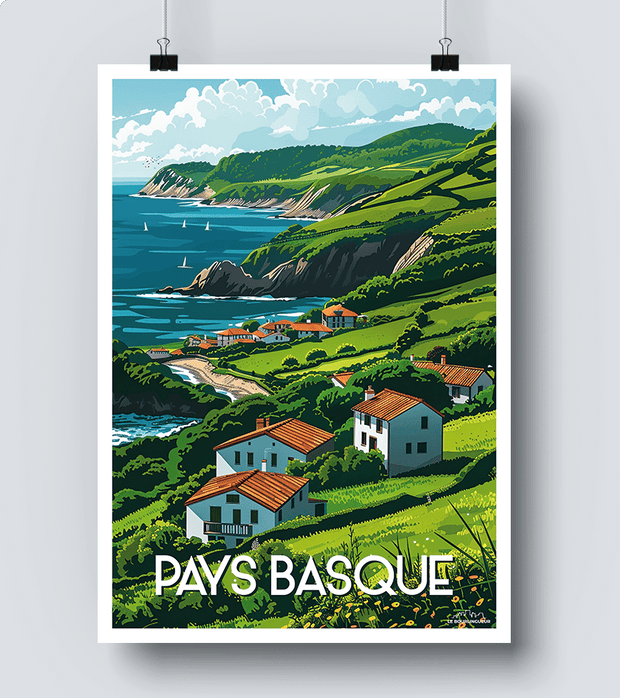 Affiche Pays Basque