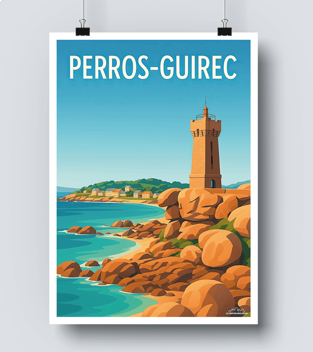 Affiche Perros Guirec