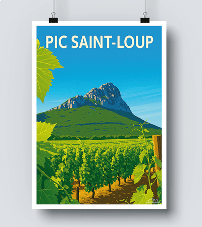 Affiche Le Pic Saint-Loup