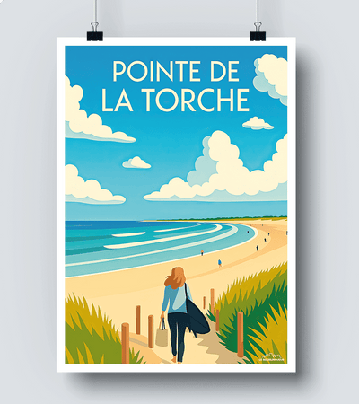 Affiche Pointe de la Torche