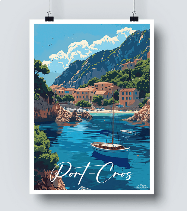 Affiche Port Cros