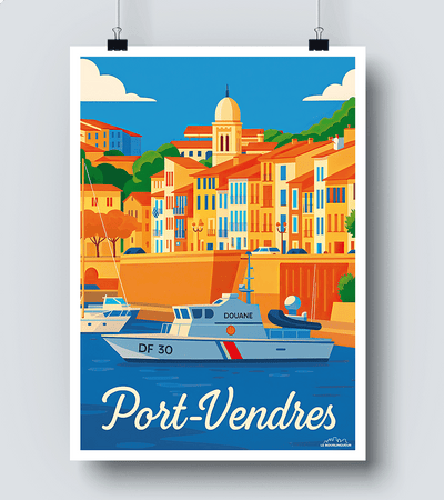 Affiche Port-Vendres