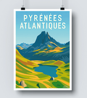 Affiche Pyrénées Atlantiques