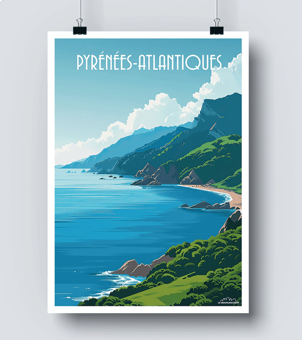 Affiche Pyrénées Atlantiques