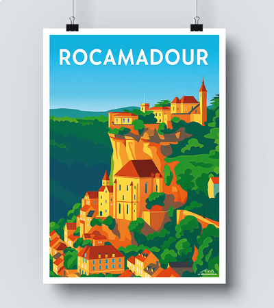 Affiche Rocamadour
