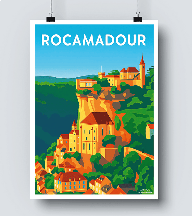Affiche Rocamadour