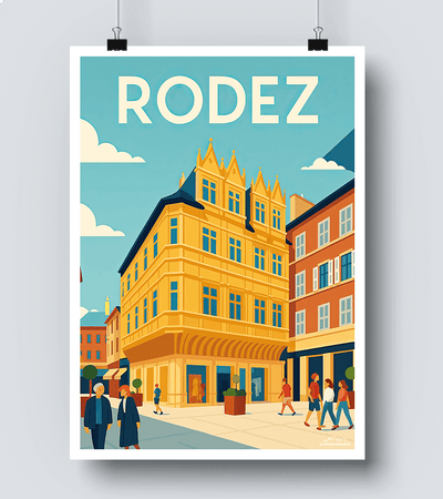 Affiche Rodez